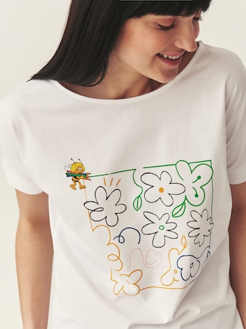 Tricou 'Lali 1' de la TATUUM pe alb