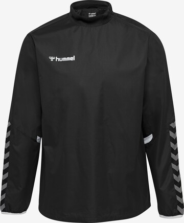 Hummel Athletic Jacket in Black: front