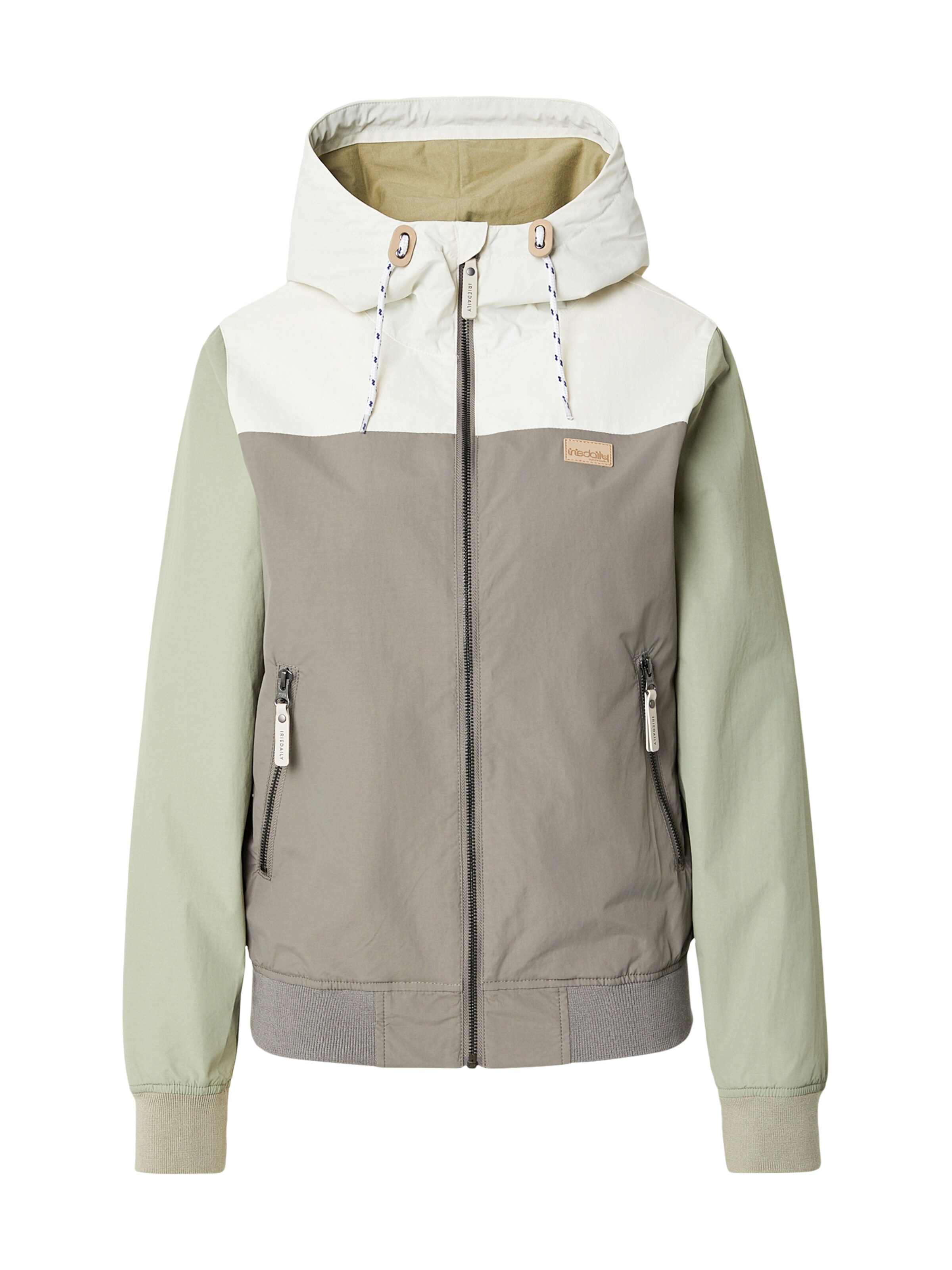 Iriedaily Átmeneti dzseki 'Veruschka' - zöld: elől