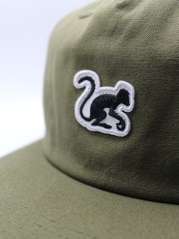 Surf Monkey Pet '5-Panel Cap Organic' in Groen