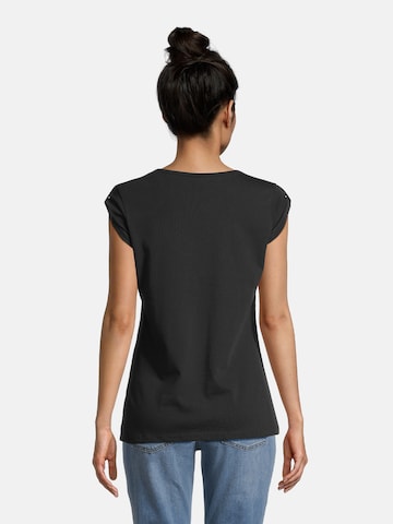 salzhaut Shirt 'Biike' in Schwarz