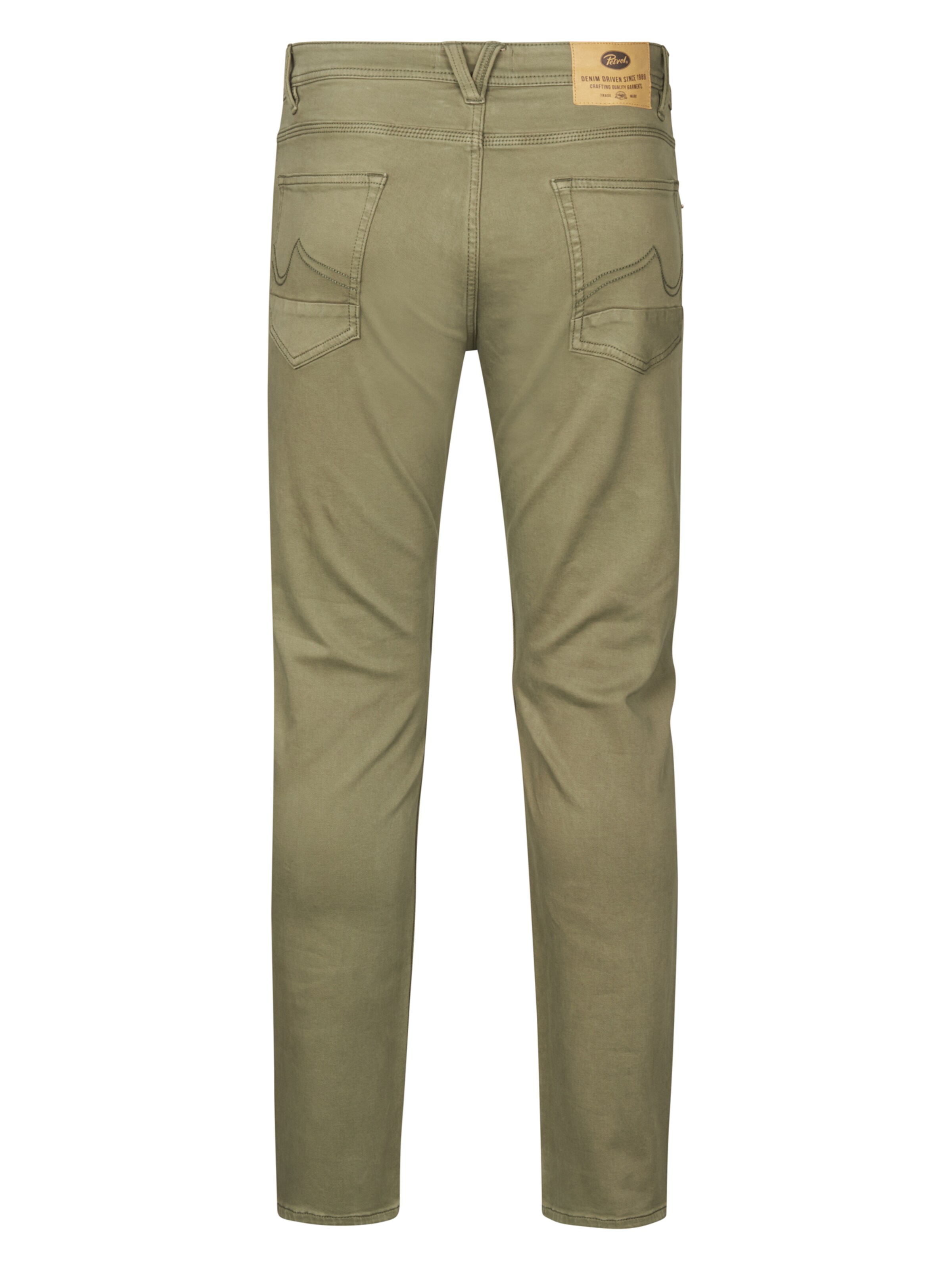 Petrol Industries Конический (Tapered) Штаны 'Russel Flamingobreeze' в Зеленый