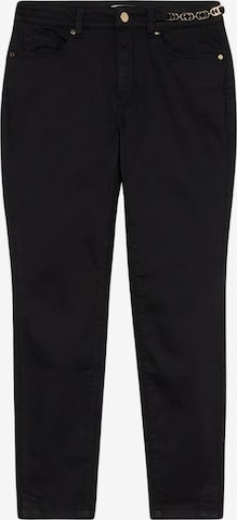 oltre Skinny Broek in Zwart: voorkant
