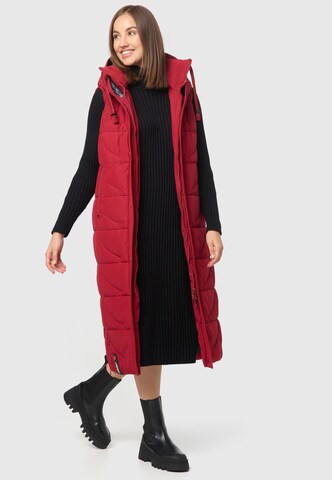 Gilet 'Brezelchen' NAVAHOO en rouge