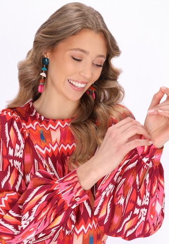 Chemisier IZIA en rouge