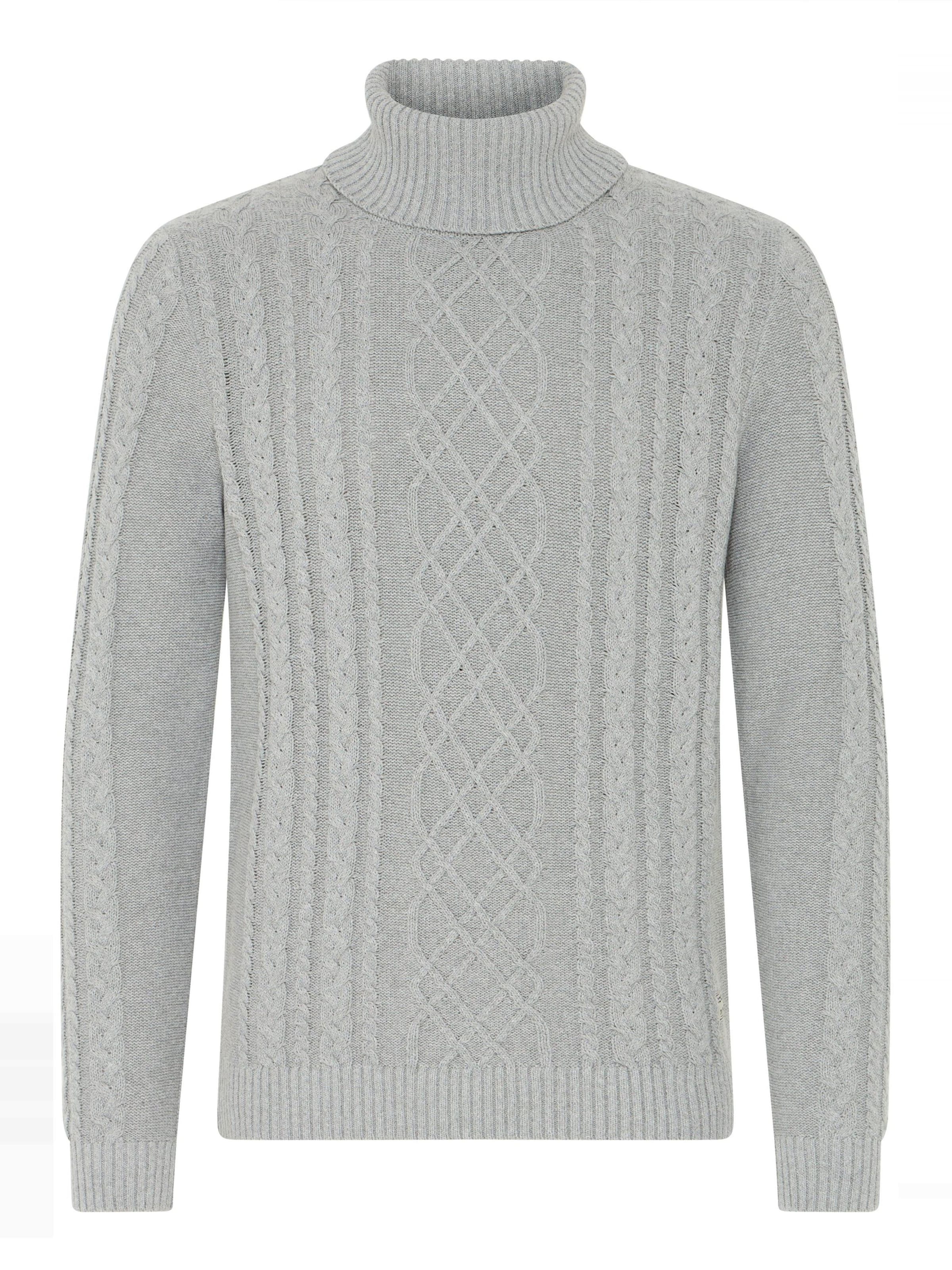 11 Project Rollkragenpullover ' PRJamelio ' in Grau: Vorderseite