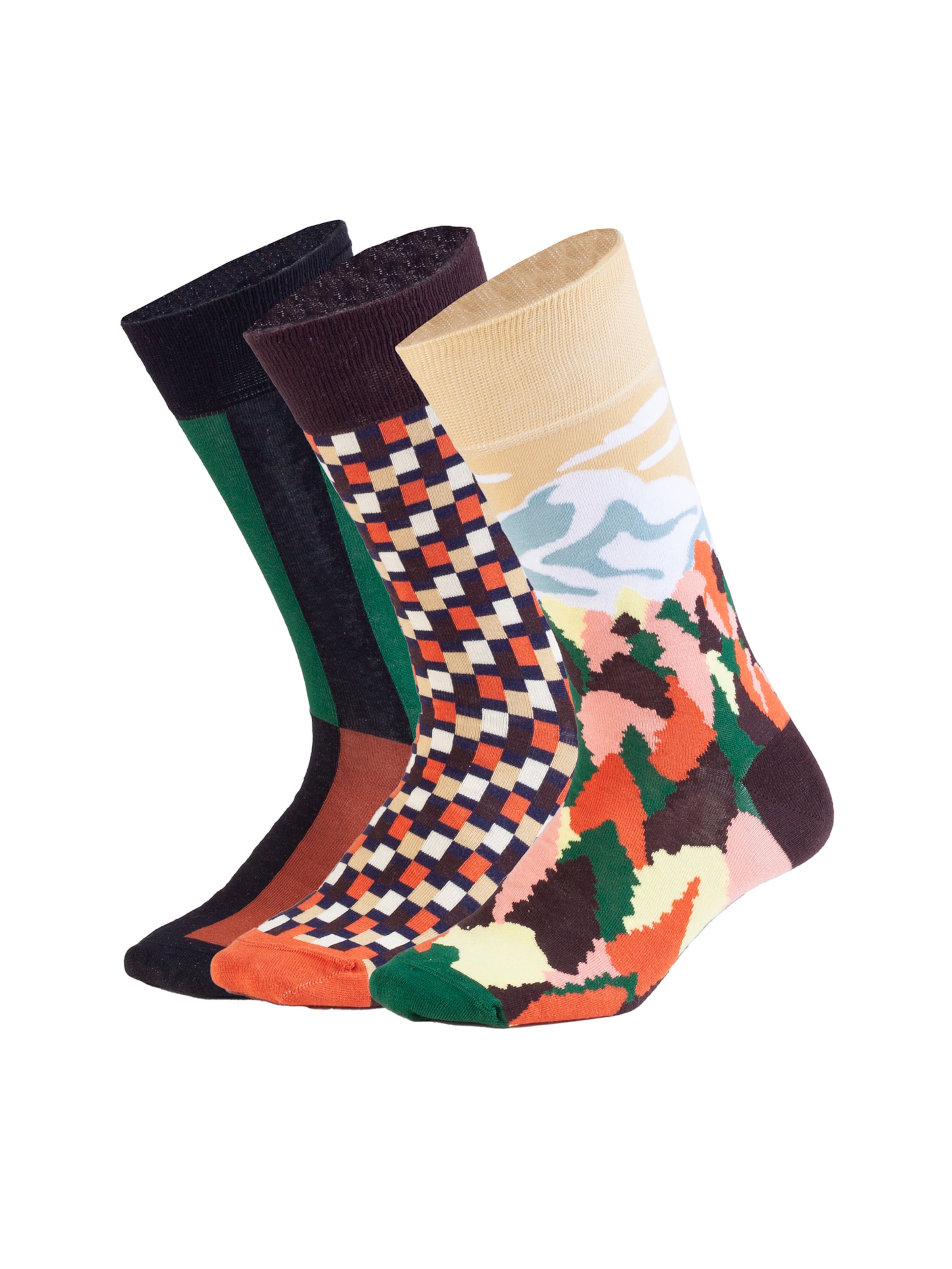DillySocks Socken in Mischfarben: Vorderseite