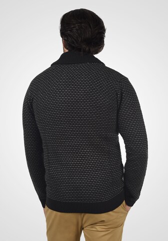 INDICODE JEANS Strickpullover 'Copent' in Schwarz