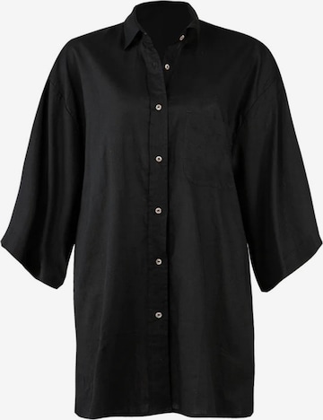 Camicia da donna di Barts in nero: frontale