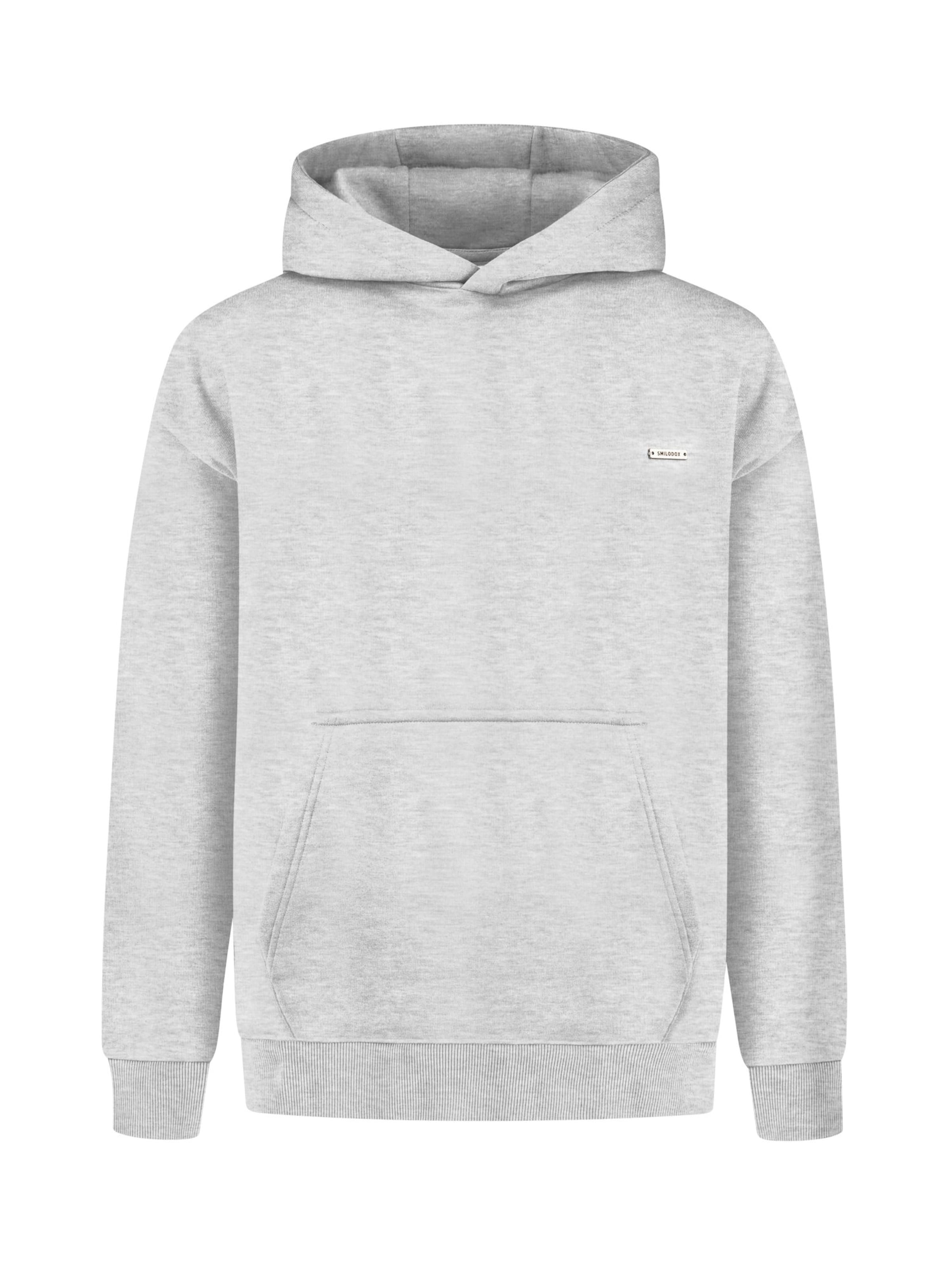 Smilodox Sweatvest in Grijs: voorkant