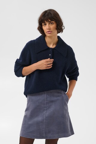 Part Two Pullover i blå: forside