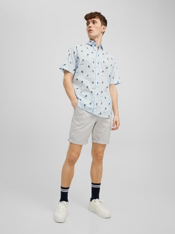 JACK & JONES - regular Pantalón chino 'JJIBowie' en gris