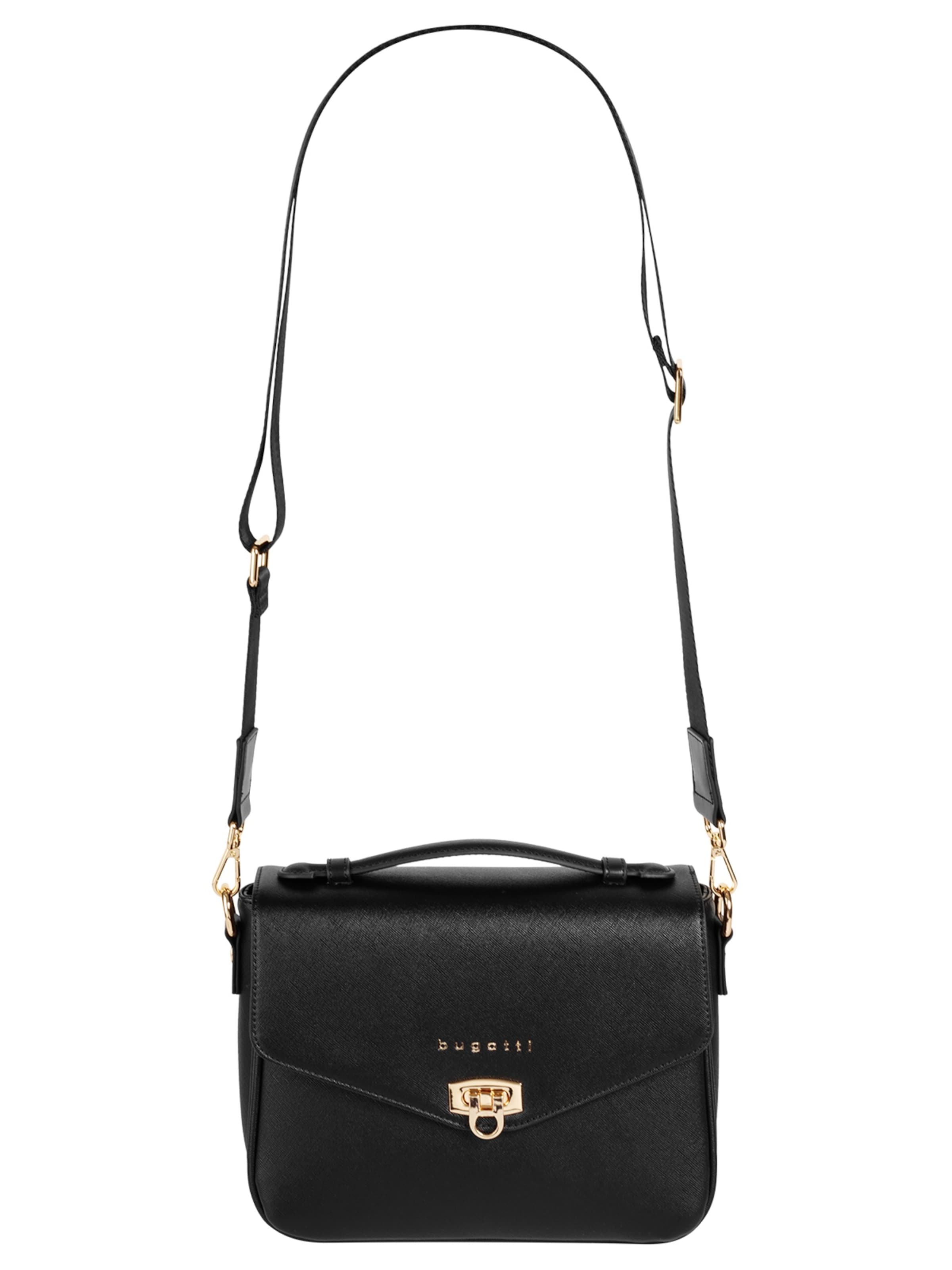 Sacs à main 'ELLA SAFFIANO' bugatti en noir