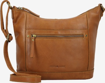 Sac bandoulière 'Colombiana' GREENBURRY en marron : devant