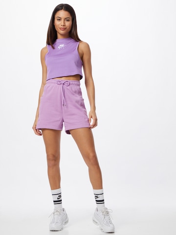 Nike Sportswear Top in Purple