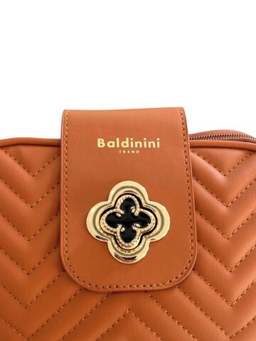 Borsa a spalla 'Borsa a Mano Donna Ecopelle Vegan - Chiusura Zip e Tracolla' di Baldinini Trend in marrone