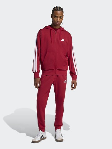 ADIDAS SPORTSWEAR Tapered Sportbroek 'Essential' in Bruin: voorkant