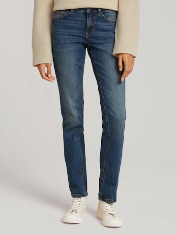 TOM TAILOR Bootcut Jeans 'Alexa' in Blauw: voorkant