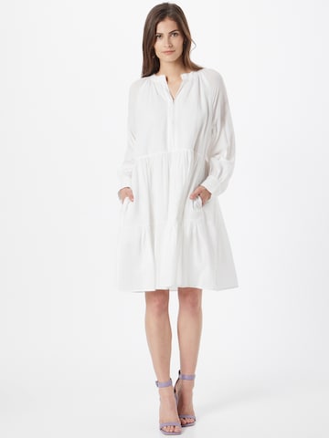Line of Oslo Shirt Dress 'Daisy' in White: front