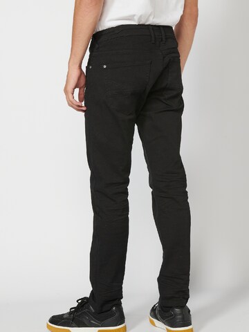 KOROSHI Regular Jeans in Schwarz