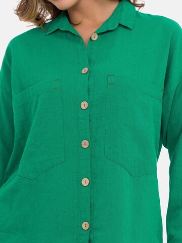 CIPO & BAXX Blouse in Groen