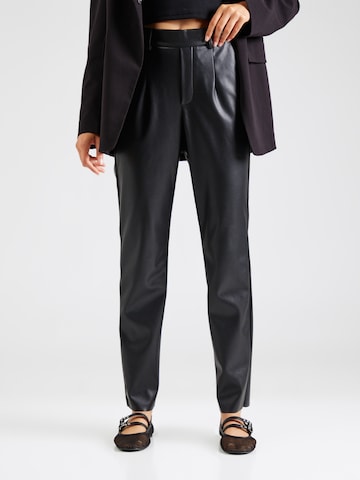 regular Pantaloni con pieghe di VILA in nero: frontale