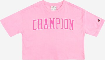 Champion Authentic Athletic Apparel - Camiseta en rosa: frente