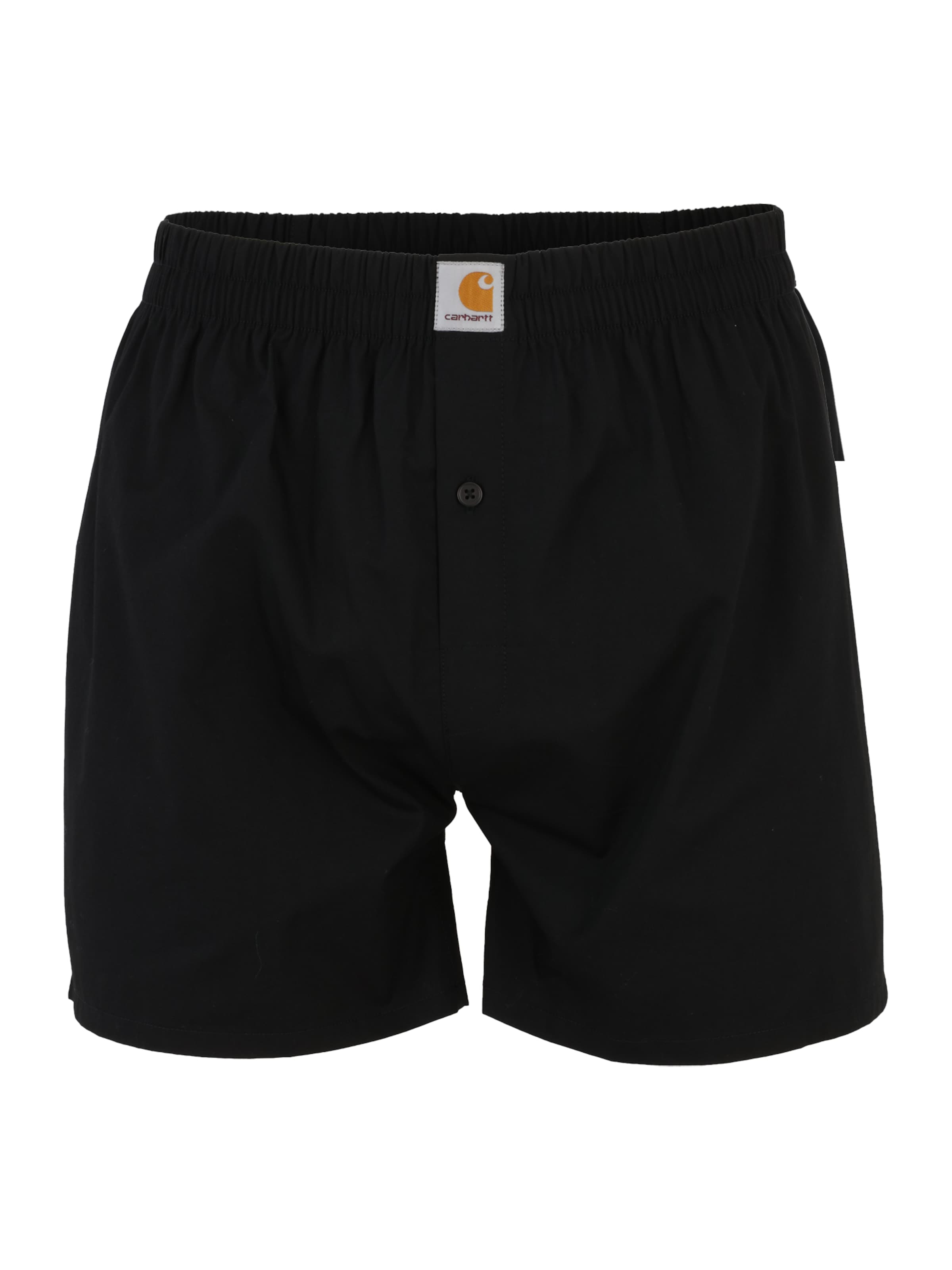 Carhartt WIP - Calzoncillo boxer en negro: frente