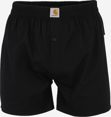Carhartt WIP - Calzoncillo boxer en negro: frente