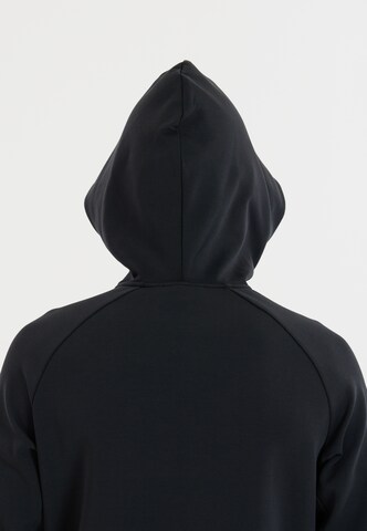 SOS Athletic Zip-Up Hoodie 'Vail' in Black