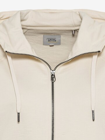 CAMEL ACTIVE Sweatjacke in Beige