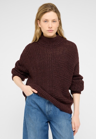 MUSTANG Pullover 'Style Rosie' in Braun: Vorderseite