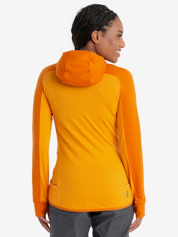 ICEBREAKER Sport sweatshirt 'Quantum ZoneKnit' i orange