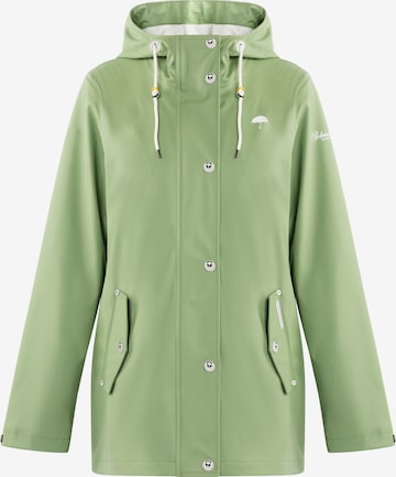 Schmuddelwedda Funkcionalna jakna | zelena barva: sprednja stran