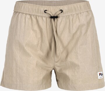 FILA Loosefit Shorts 'TAUCHE' in Beige: predná strana