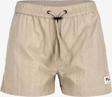 Loosefit Pantaloni 'TAUCHE' di FILA in beige: frontale