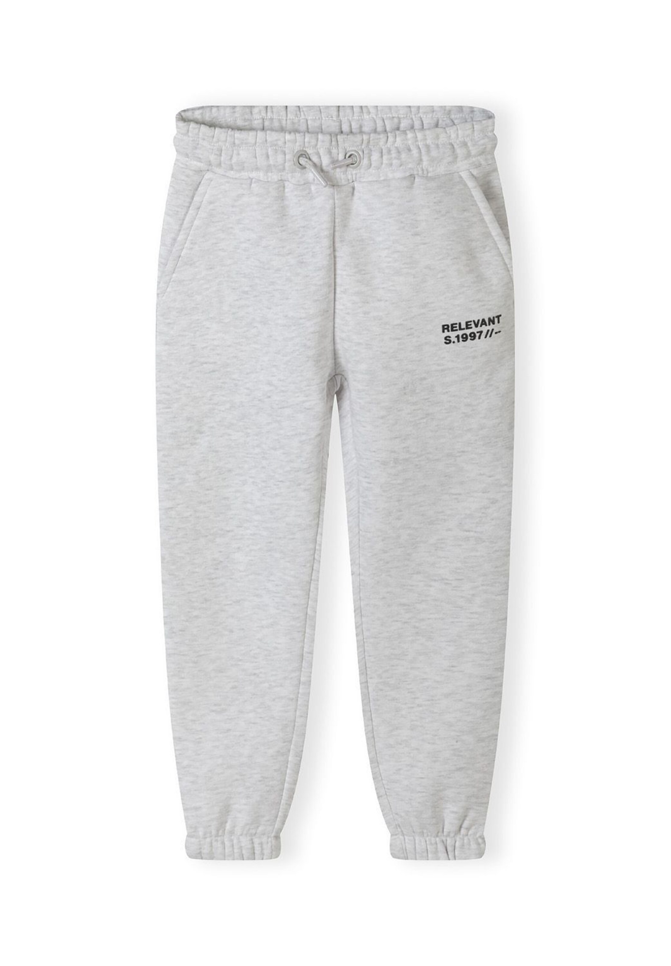 MINOTI Ozke Hlače | siva barva: sprednja stran