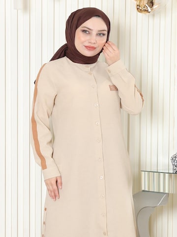 MODAMIHRAM Tunic in Beige