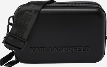 Karl Lagerfeld Schoudertas 'Kase' in Zwart: voorkant