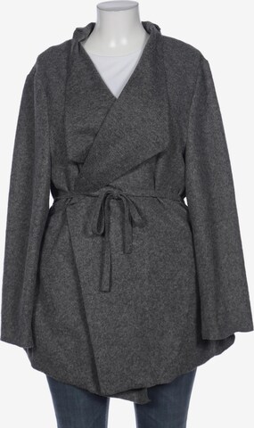 SAMOON Jacket & Coat in 5XL in Grey: front