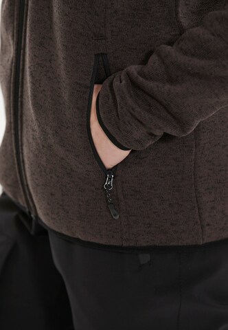 Whistler Athletic Fleece Jacket 'Maleo' in Brown