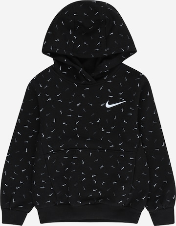 Nike Sportswear Sweatshirt i svart: forside