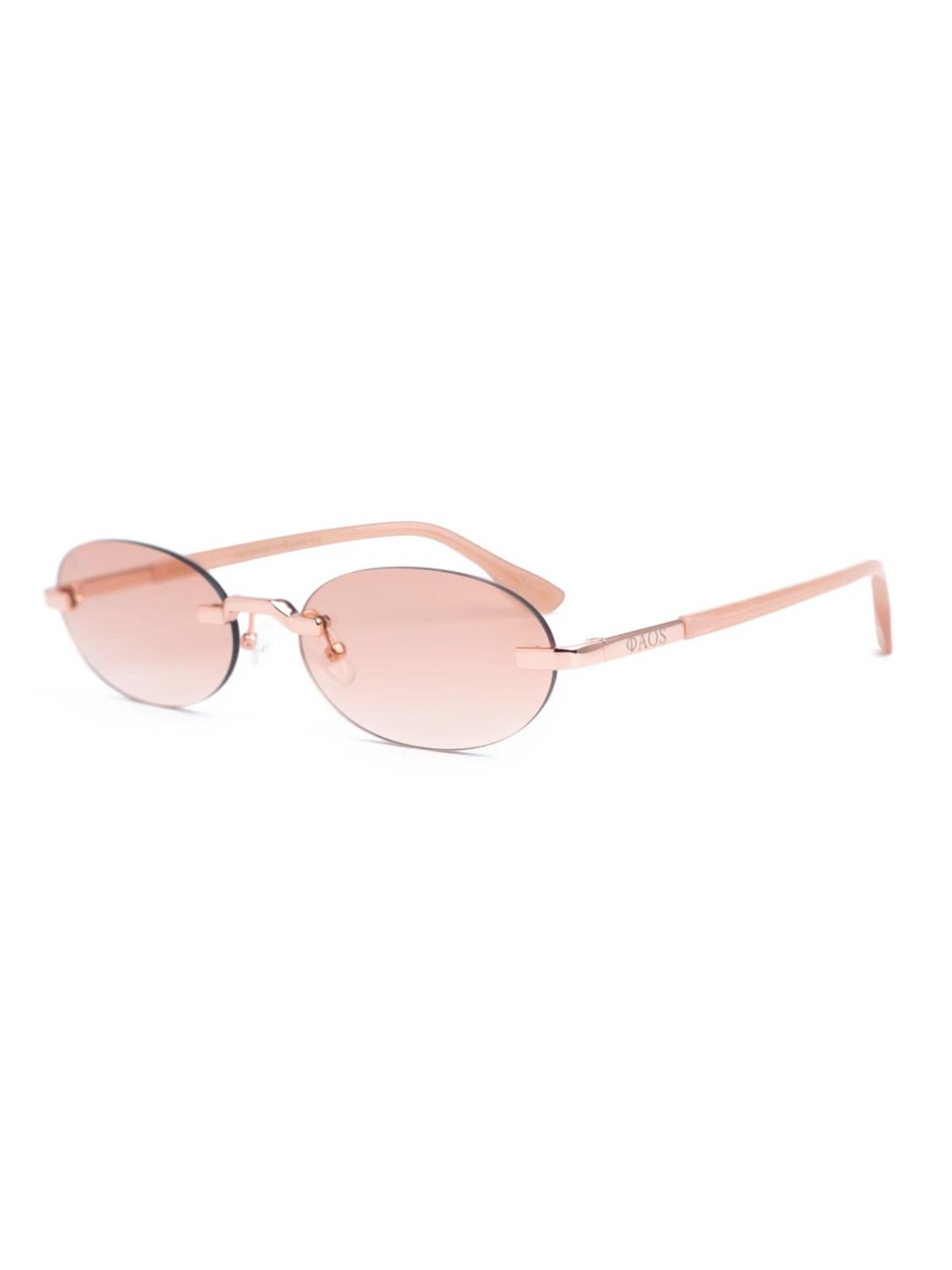 Faos Concept Sonnenbrille 'FAOS PHAESTUS HANDMADE'‌‌‌‌ in Pink: Vorderseite