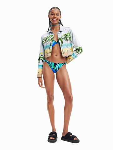 Desigual Bikinové nohavičky - Modrá