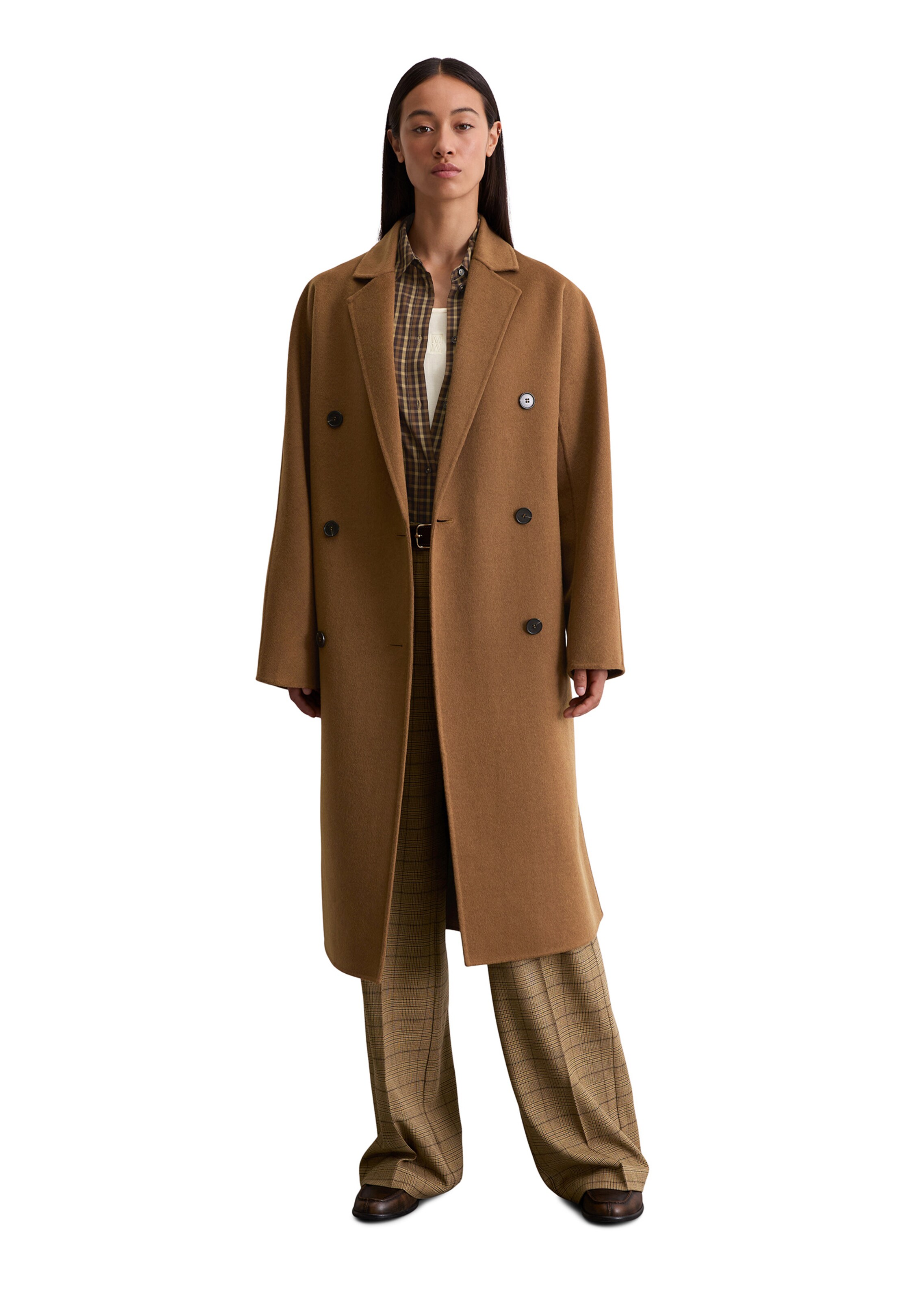 Marc O'Polo Between-seasons coat in Brown