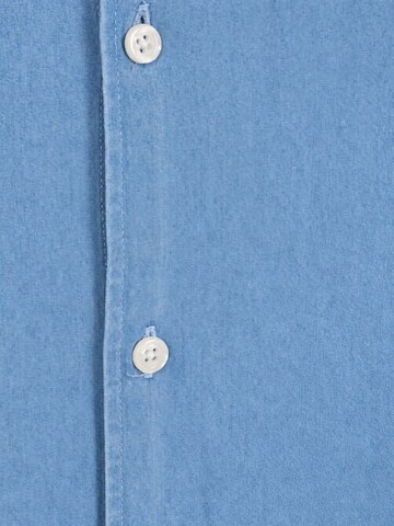Coupe slim Chemise Suitable en bleu