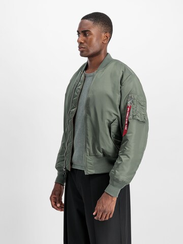 ALPHA INDUSTRIES Between-Season Jacket 'MA-1 Heritage' in Grey
