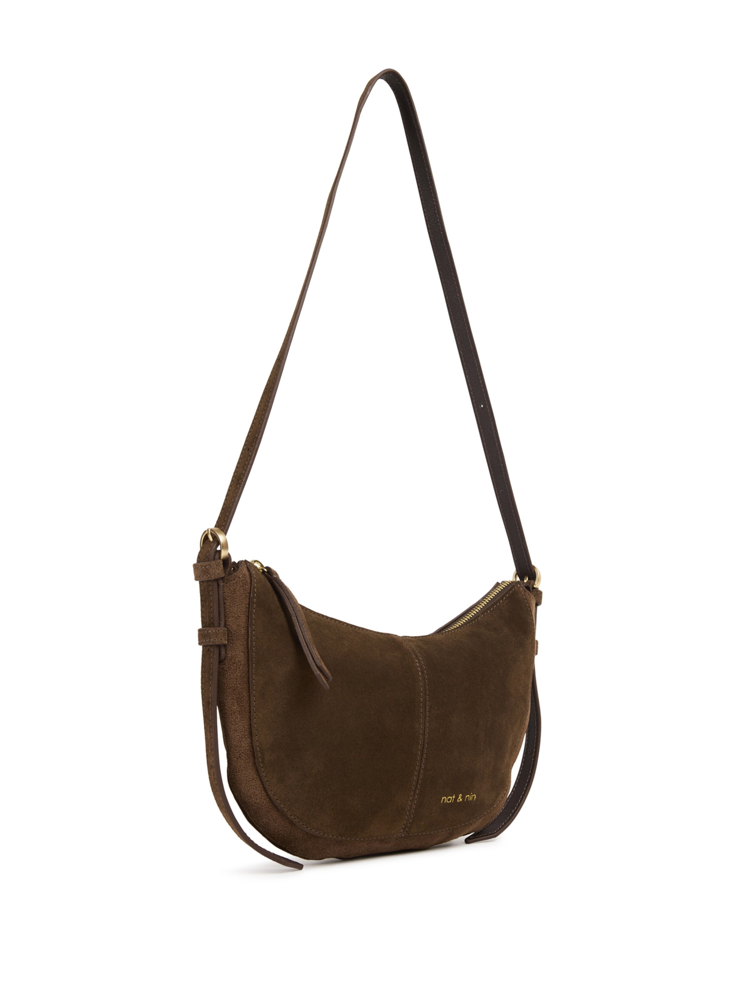 Nat&Nin Skuldertaske i brun