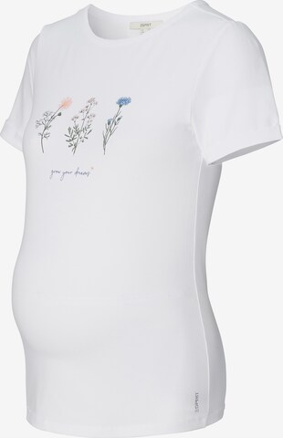 Esprit Maternity Shirt in Weiß: predná strana