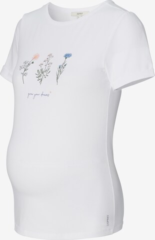 Esprit Maternity Shirt in White: front